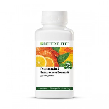 Глюкозамін з екстрактом босвелліі Nutrilite